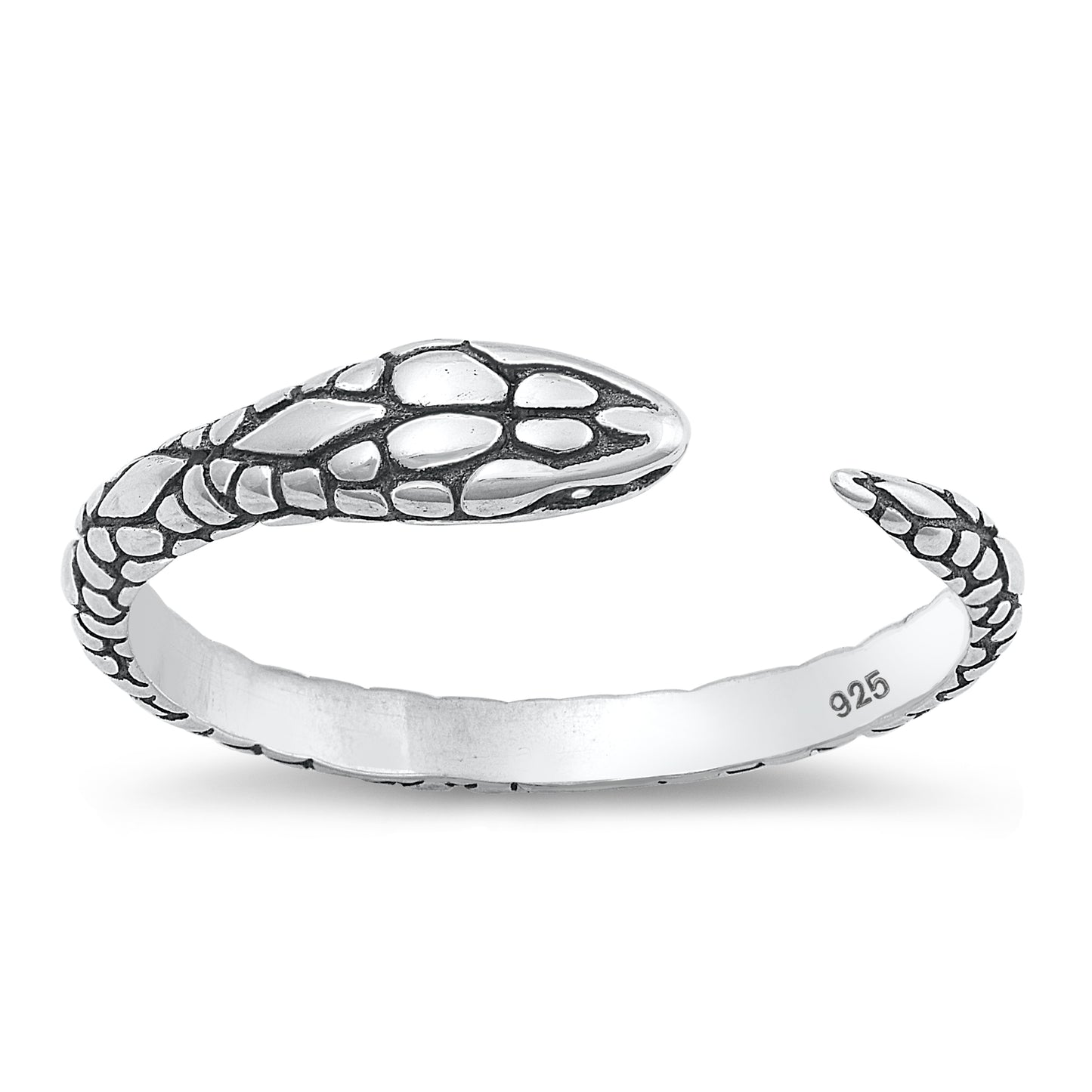 Silver Ring - Snake