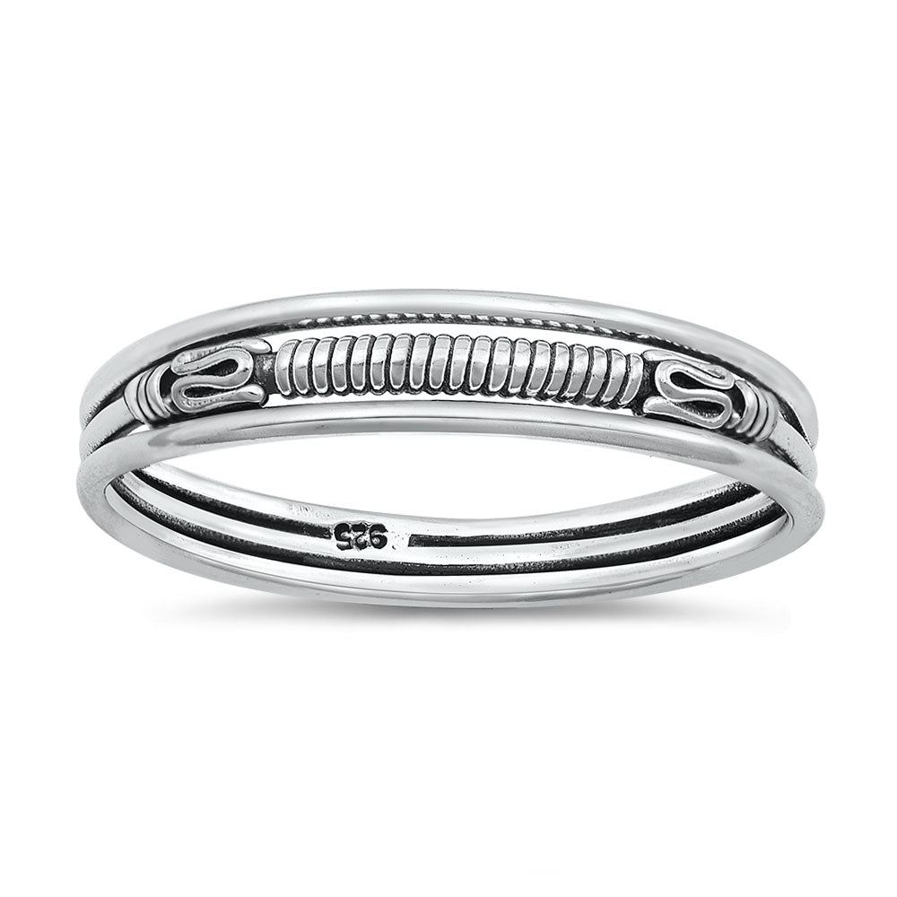 Silver Ring - Bali Design