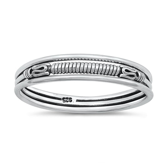 Silver Ring - Bali Design