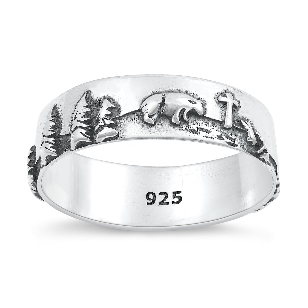 Silver Ring - Forest