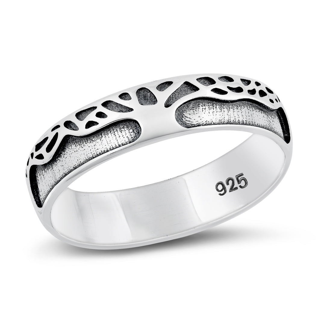 Silver Ring - Tree