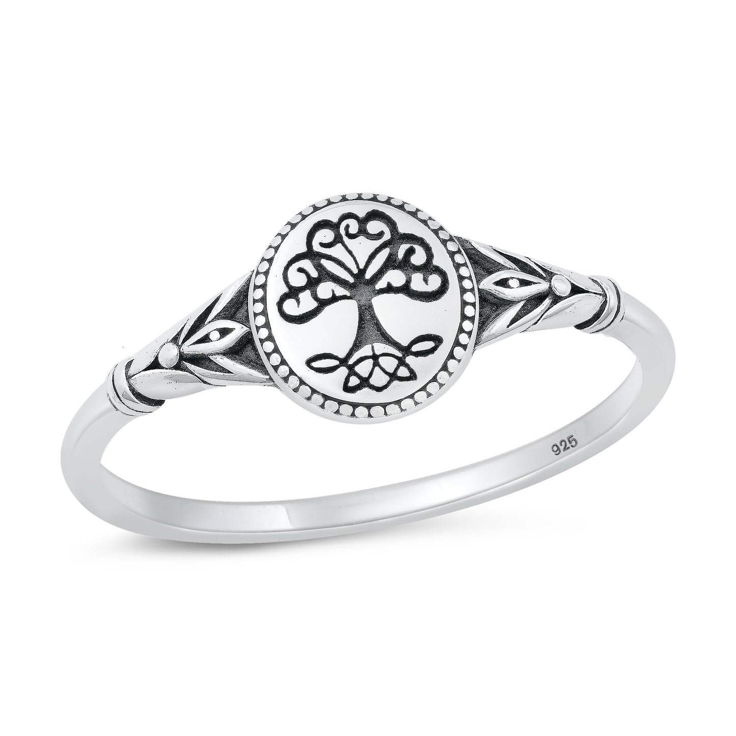 Silver Ring - Celtic Tree