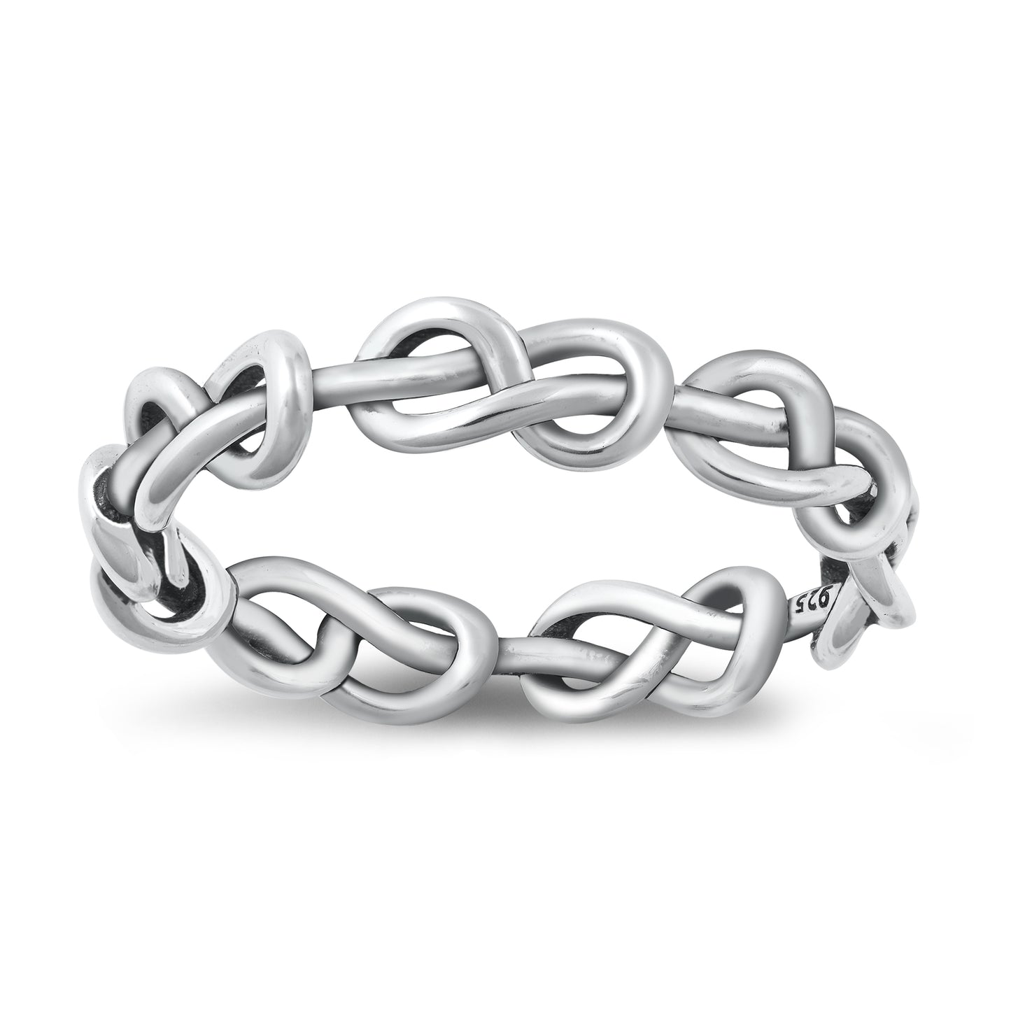 Silver Ring - Knots
