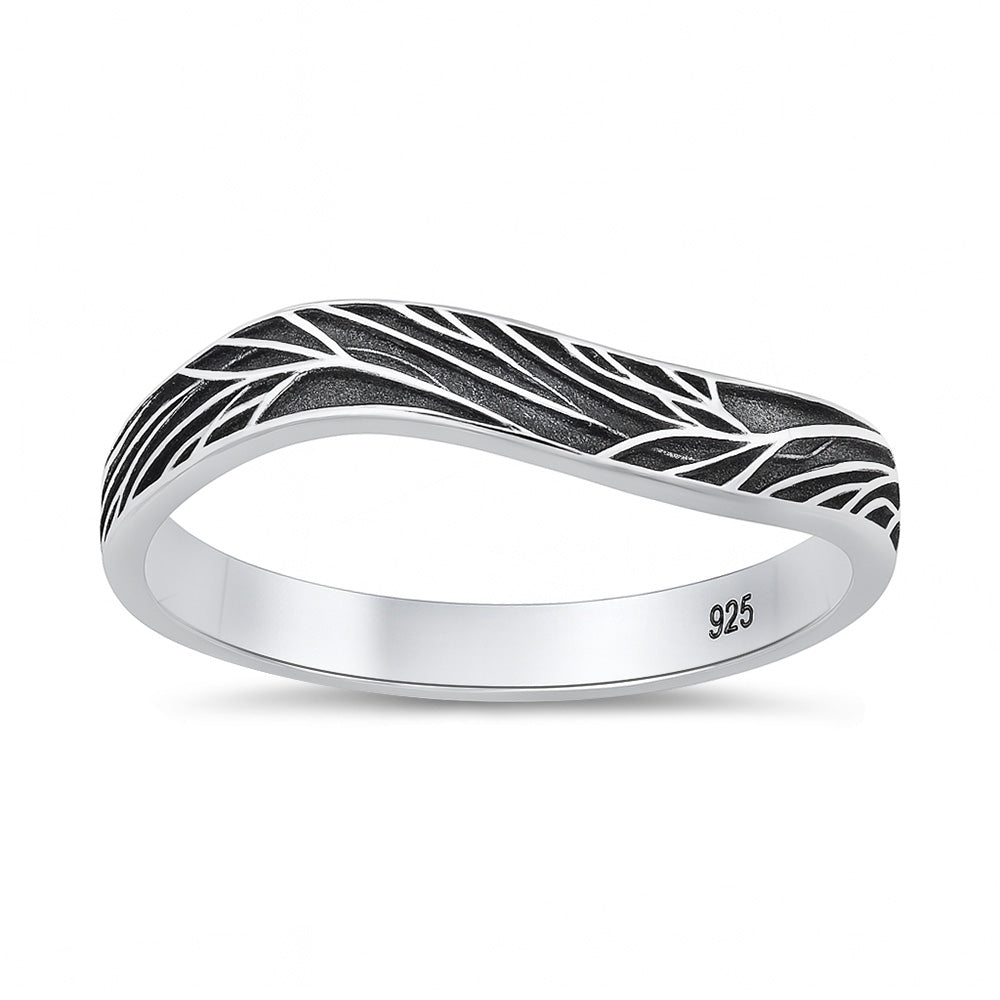 Silver Ring - Vines