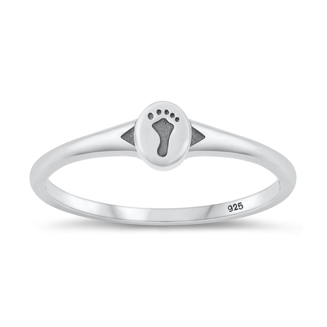 Silver Ring - Footprint