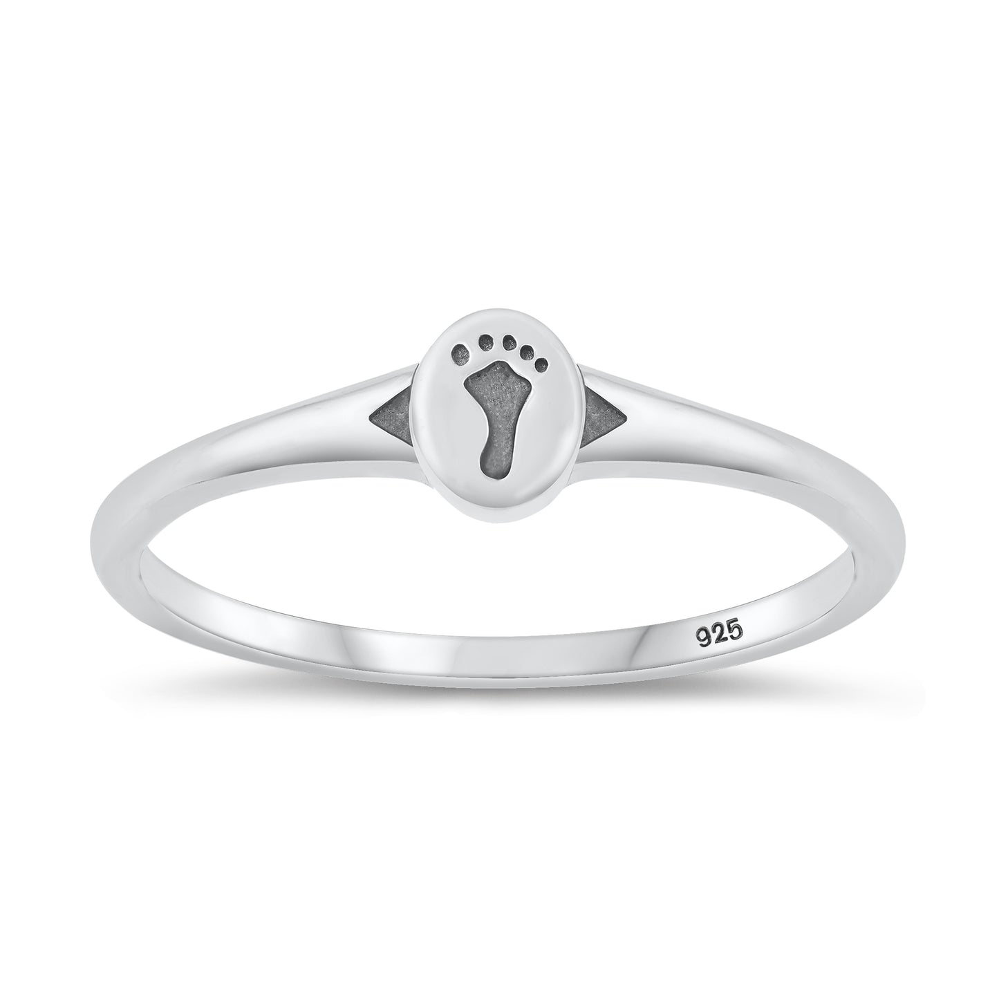 Silver Ring - Footprint
