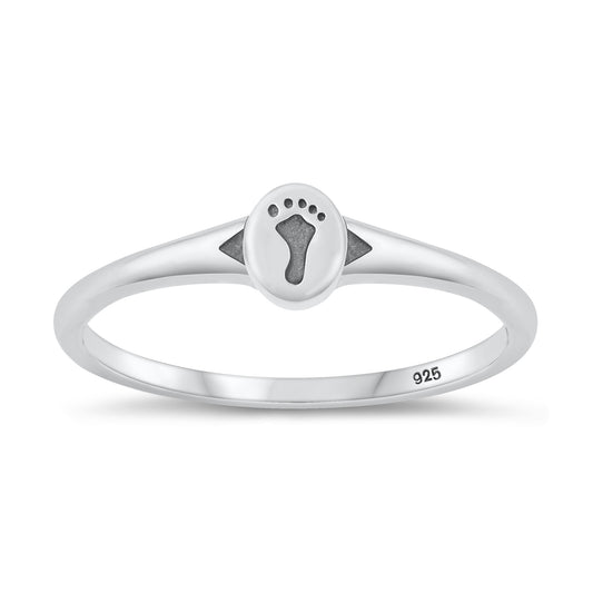 Silver Ring - Footprint