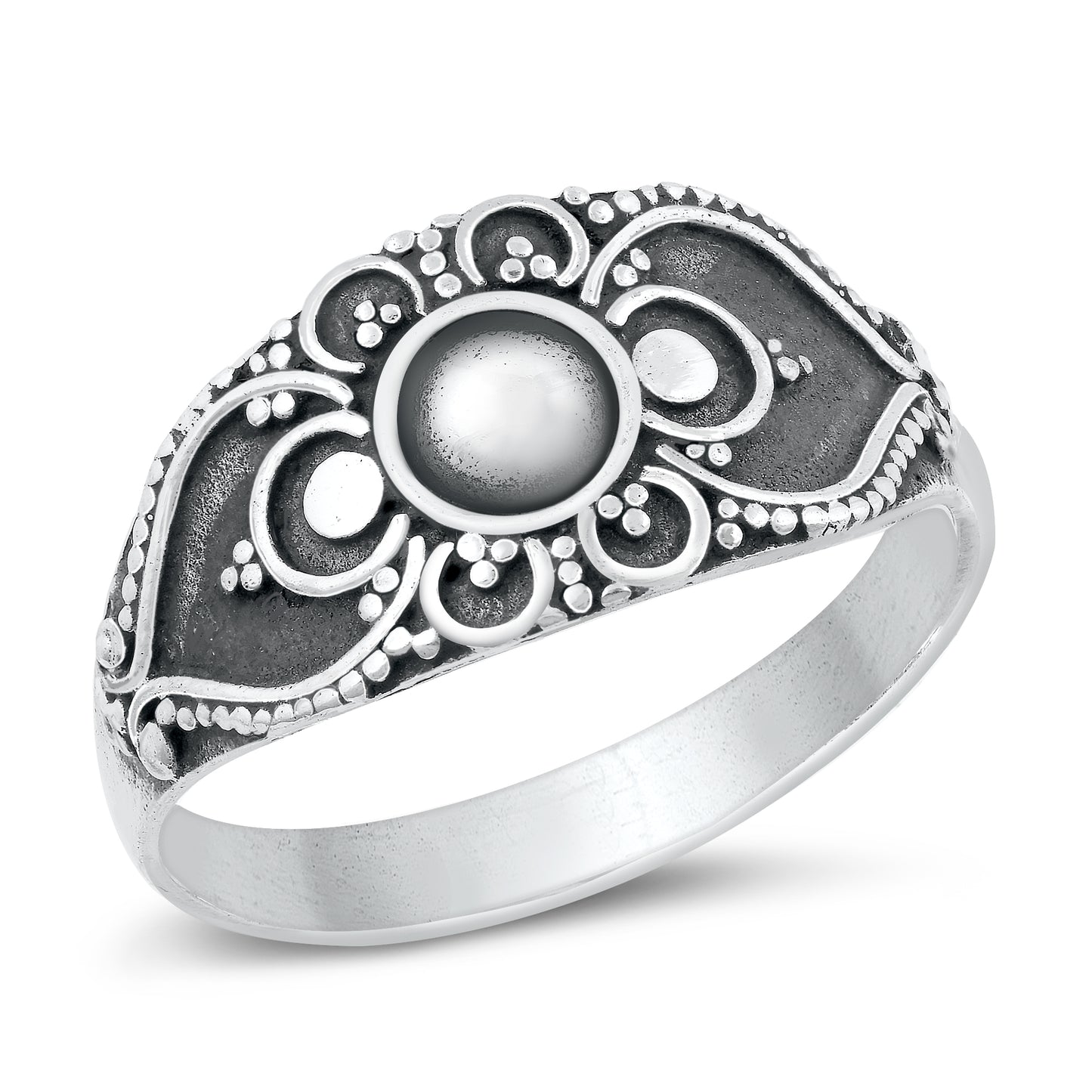 Silver Ring - Bali Design