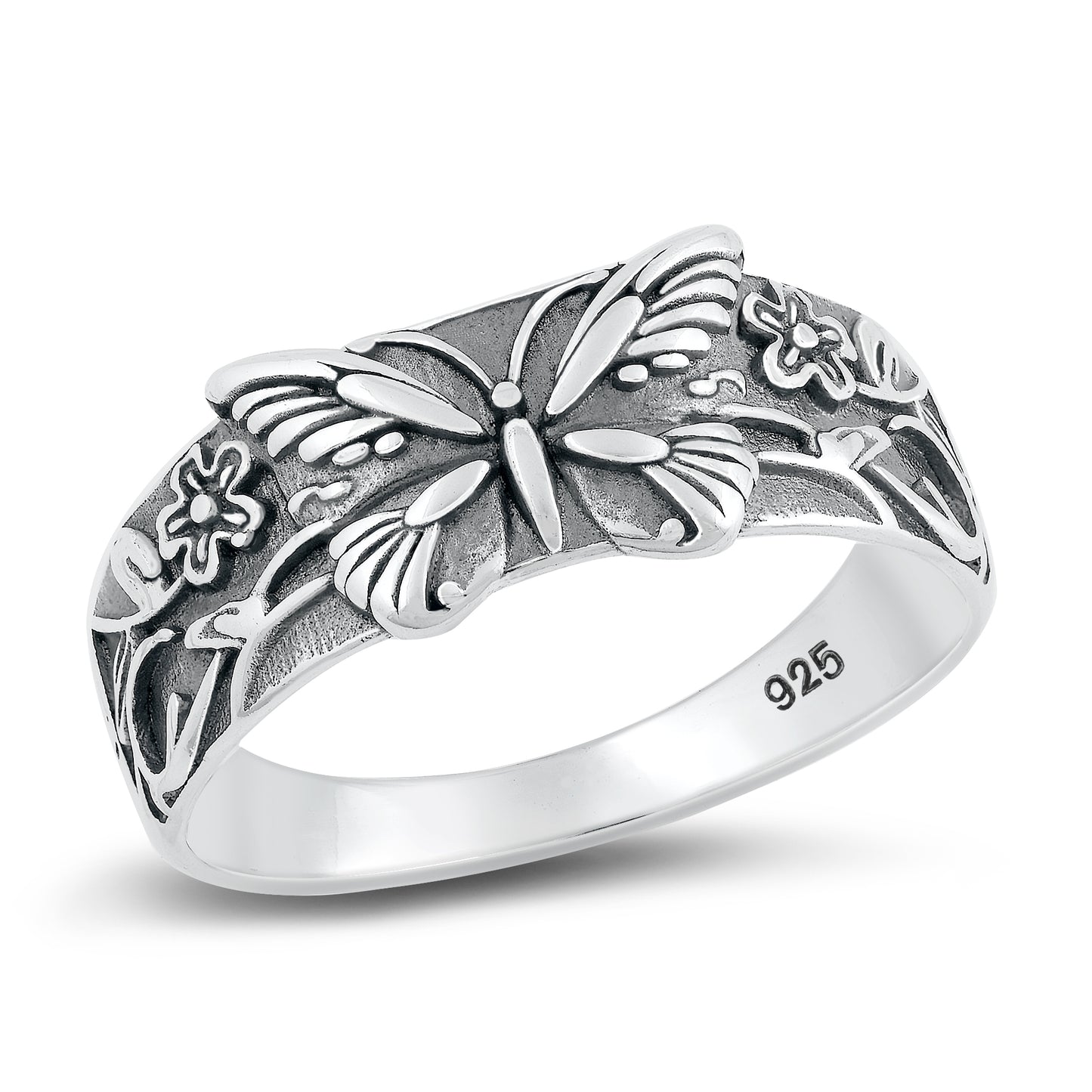 Silver Ring - Butterfly