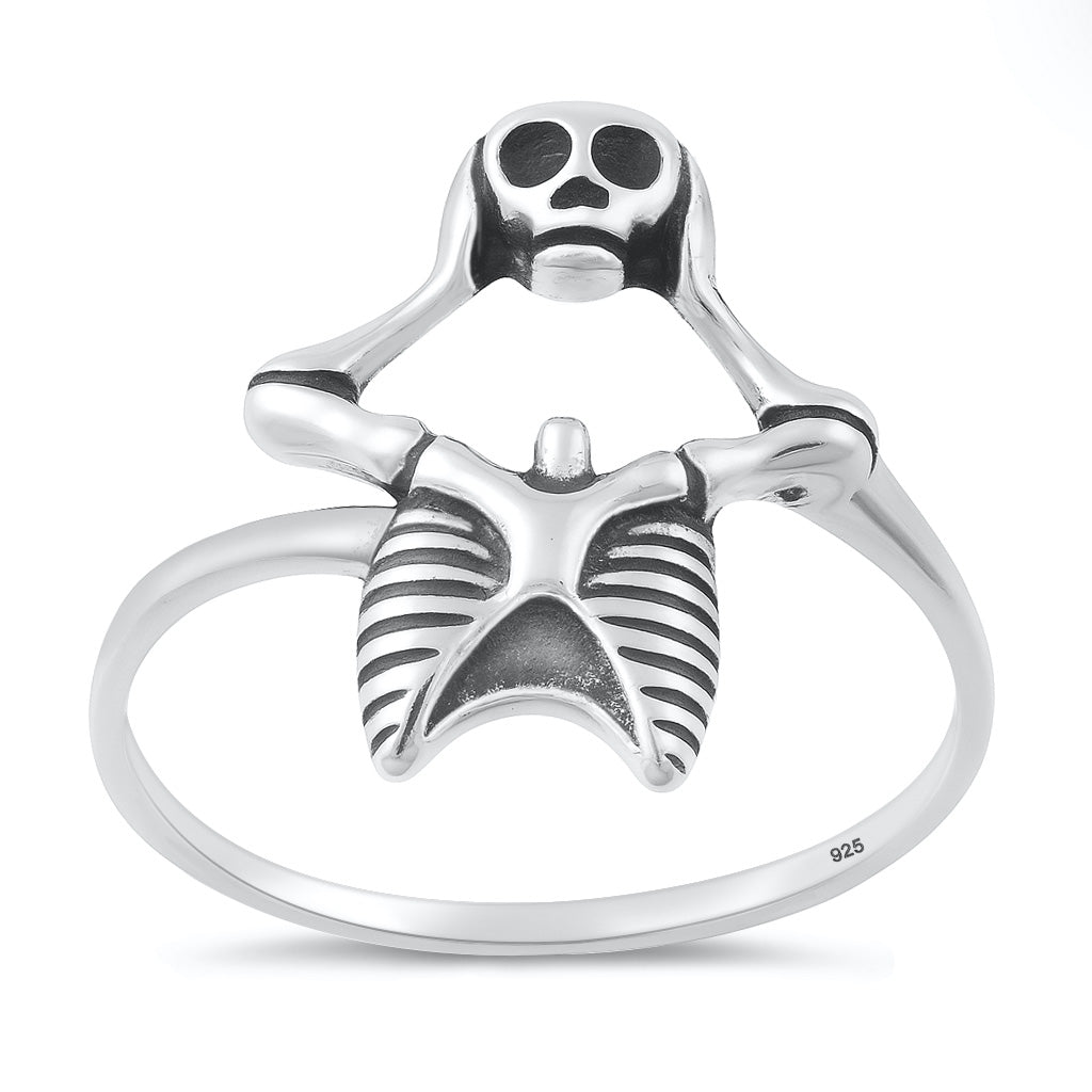 Silver Ring - Skeleton