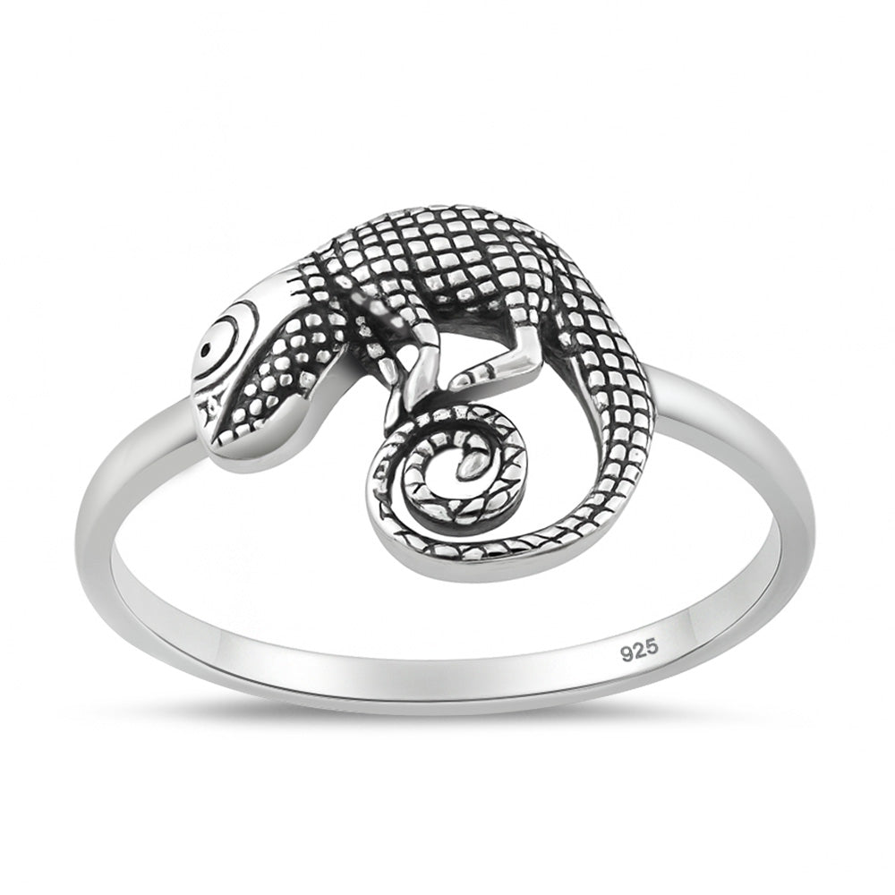 Silver Ring - Chameleon