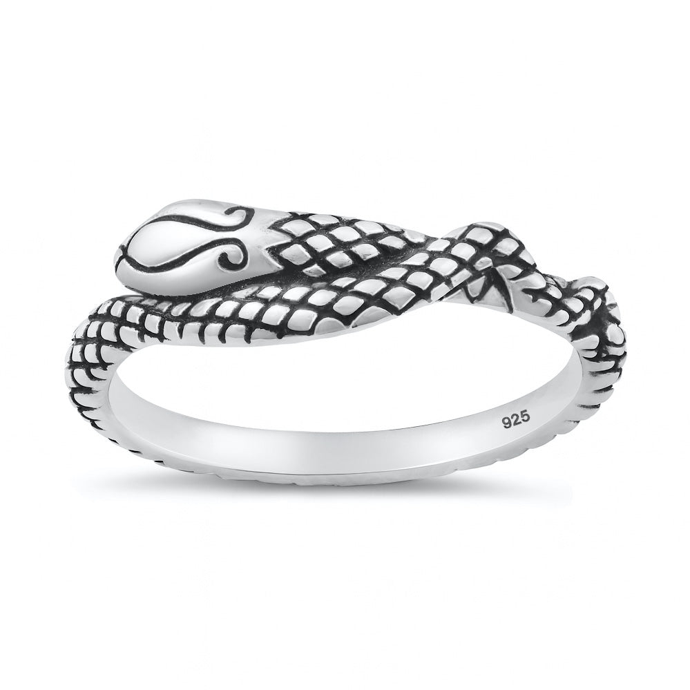 Silver Ring - Snake