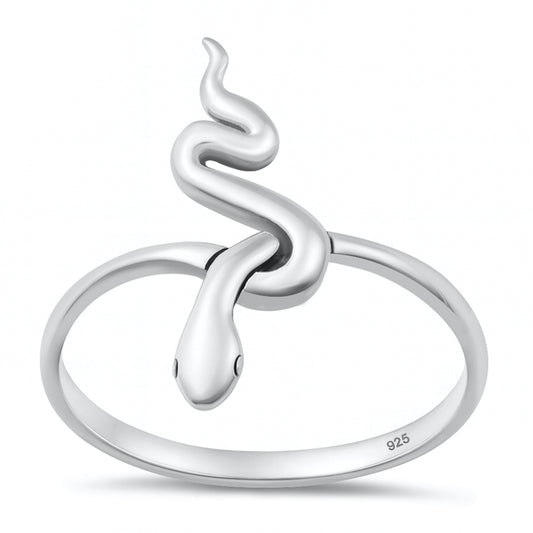Silver Ring - Snake