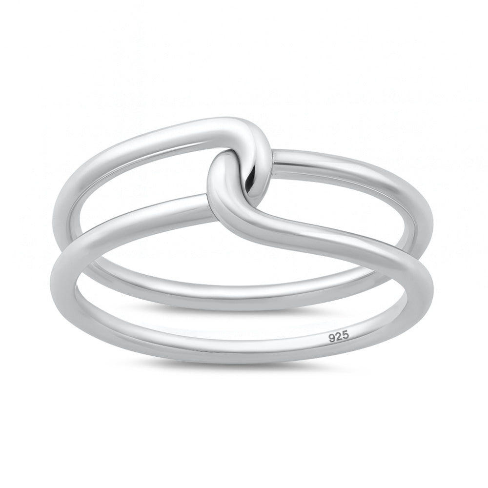 Silver Ring - Knot
