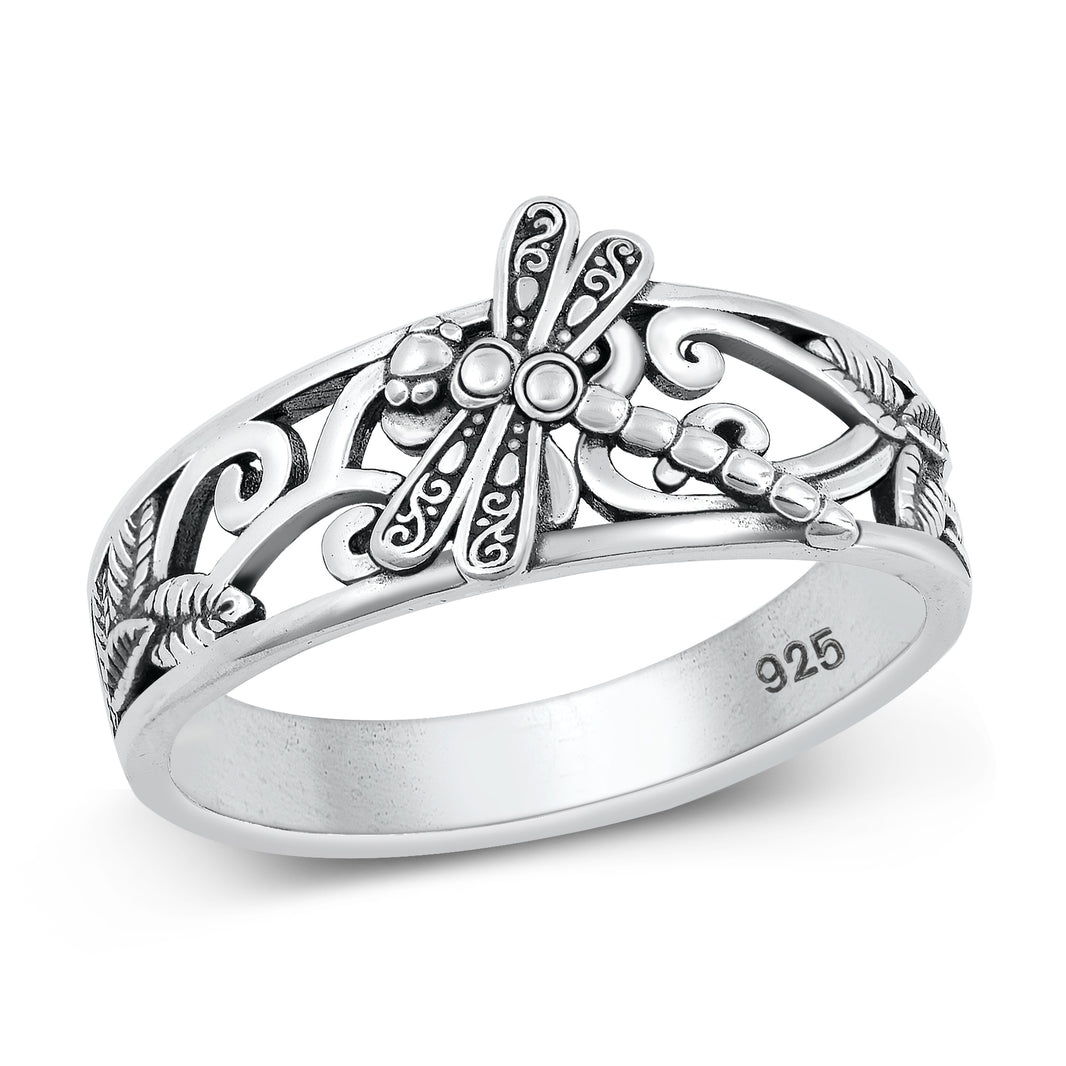 Silver Ring - Dragonfly