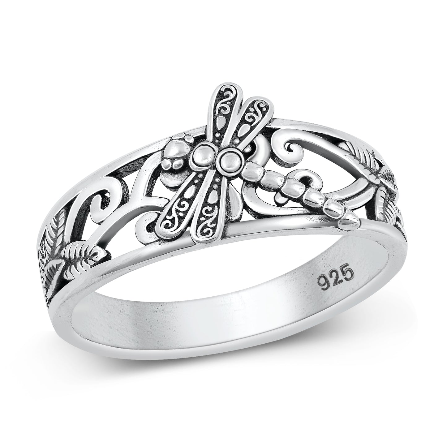 Silver Ring - Dragonfly