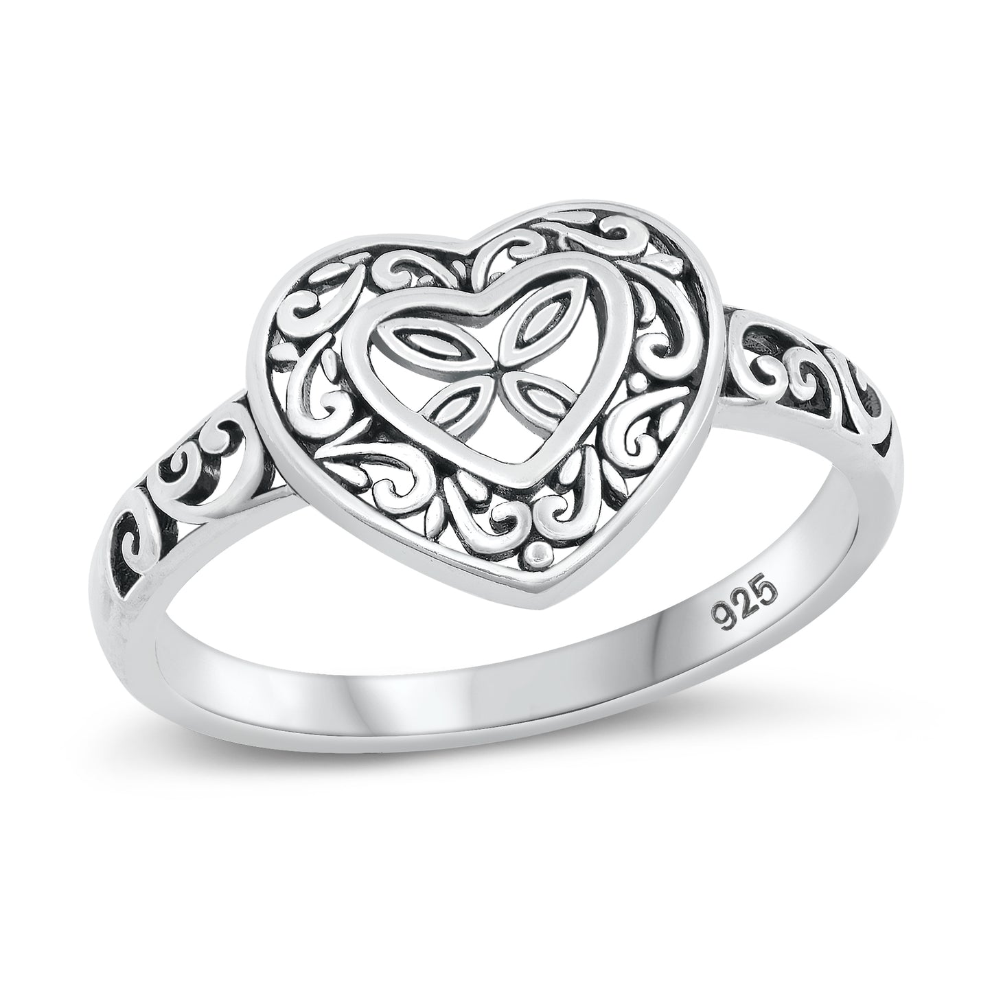 Silver Ring - Heart