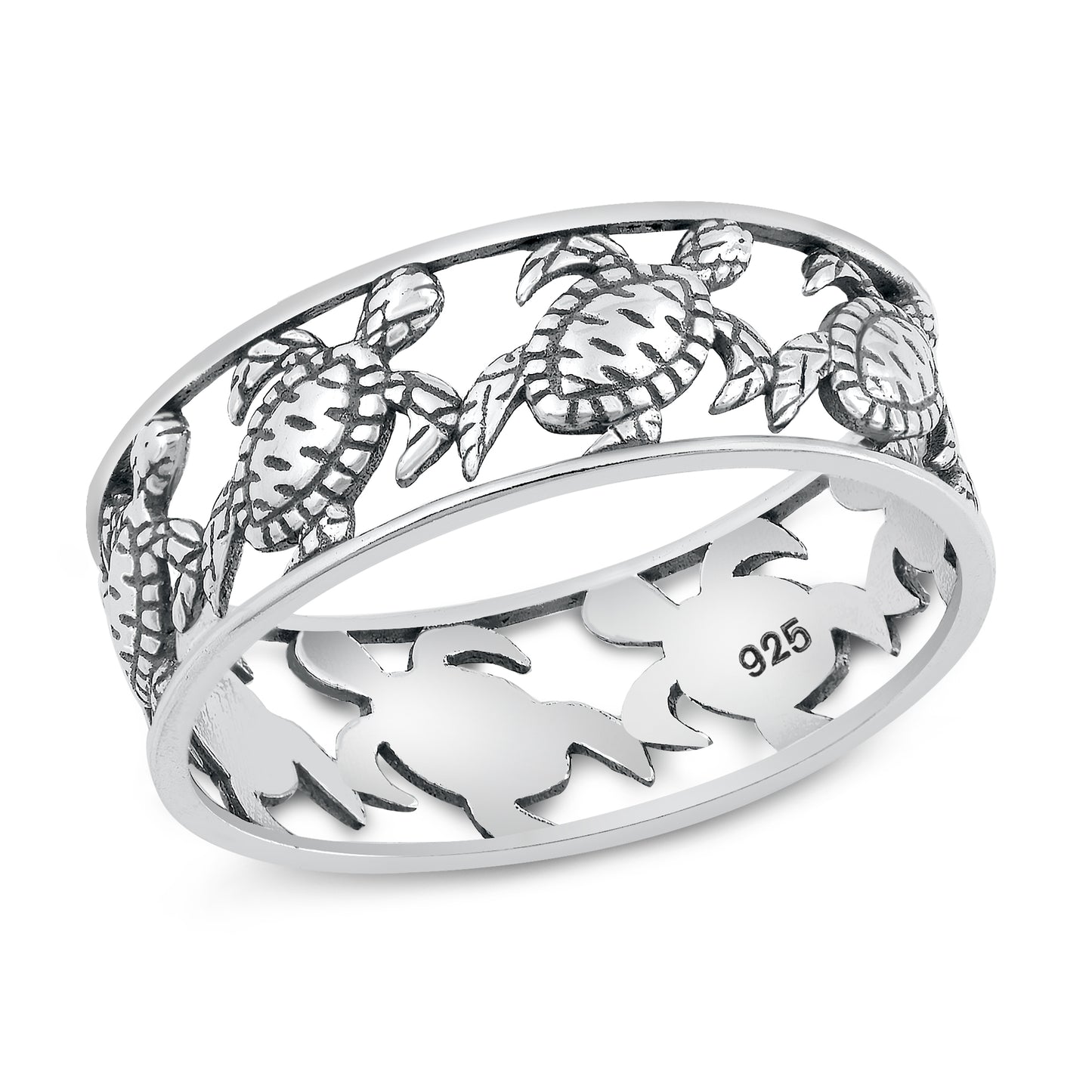 Silver Ring - Turtles