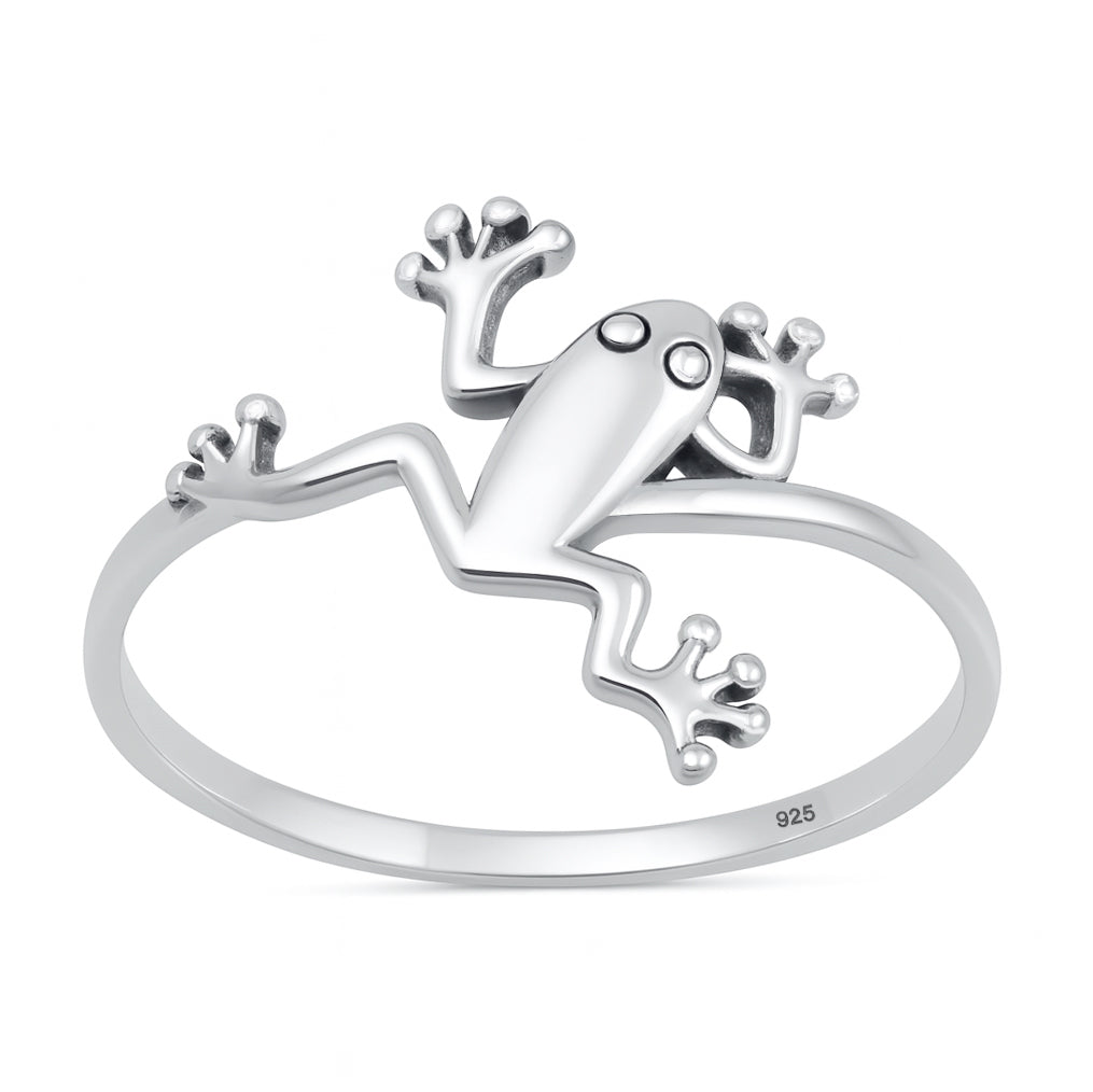 Silver Ring - Frog