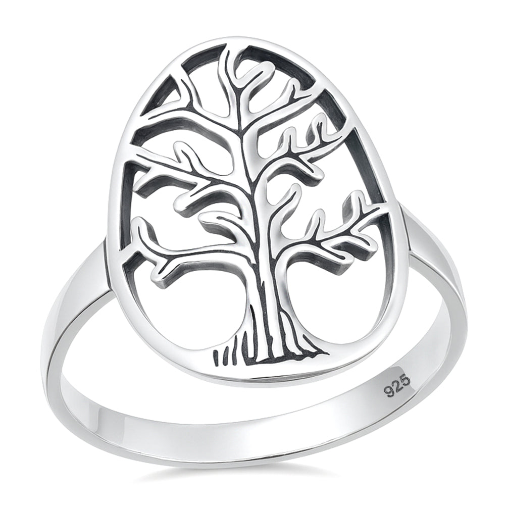 Silver Ring - Tree of Life
