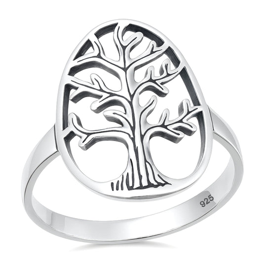 Silver Ring - Tree of Life