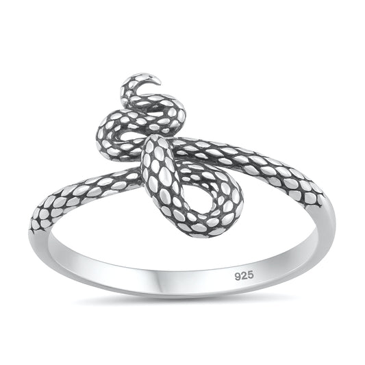 Silver Ring - Snake