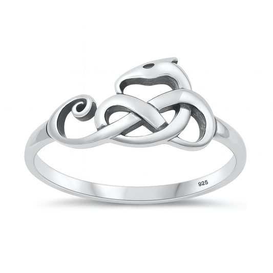 Silver Ring - Serpent