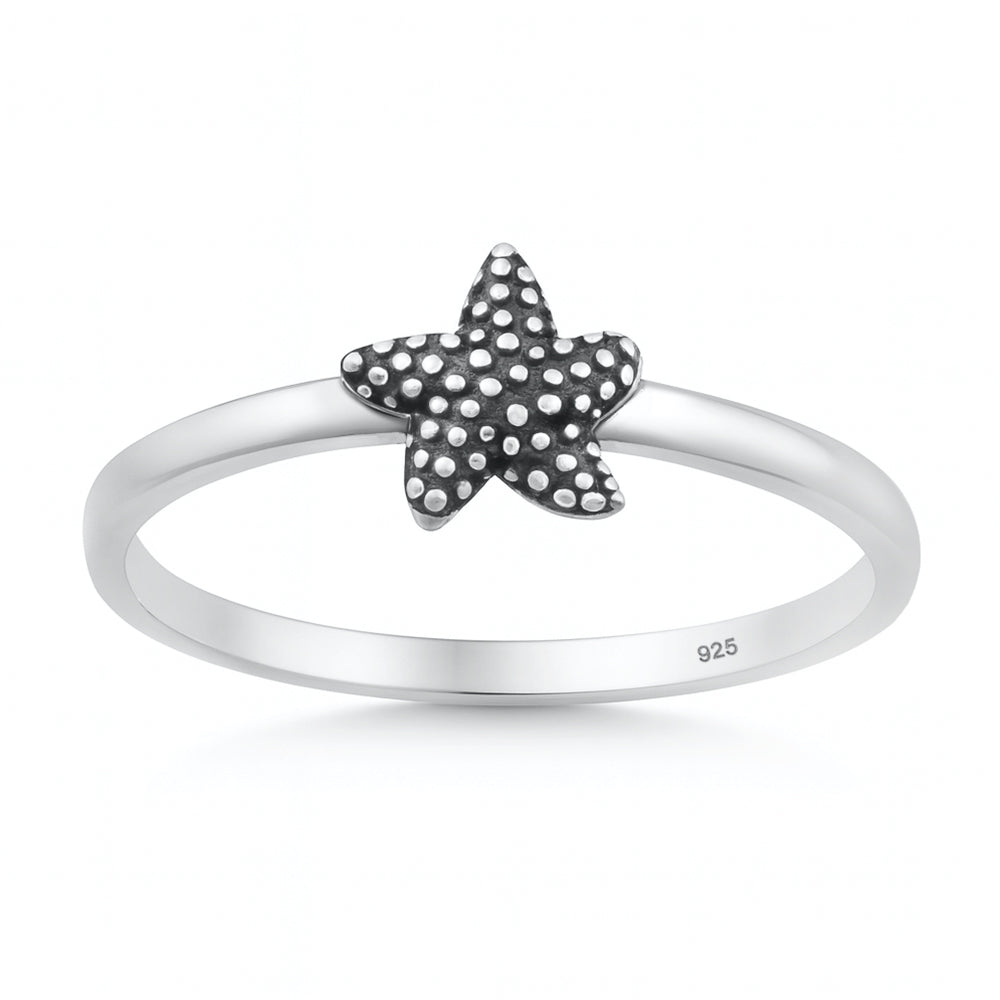 Silver Ring - Starfish