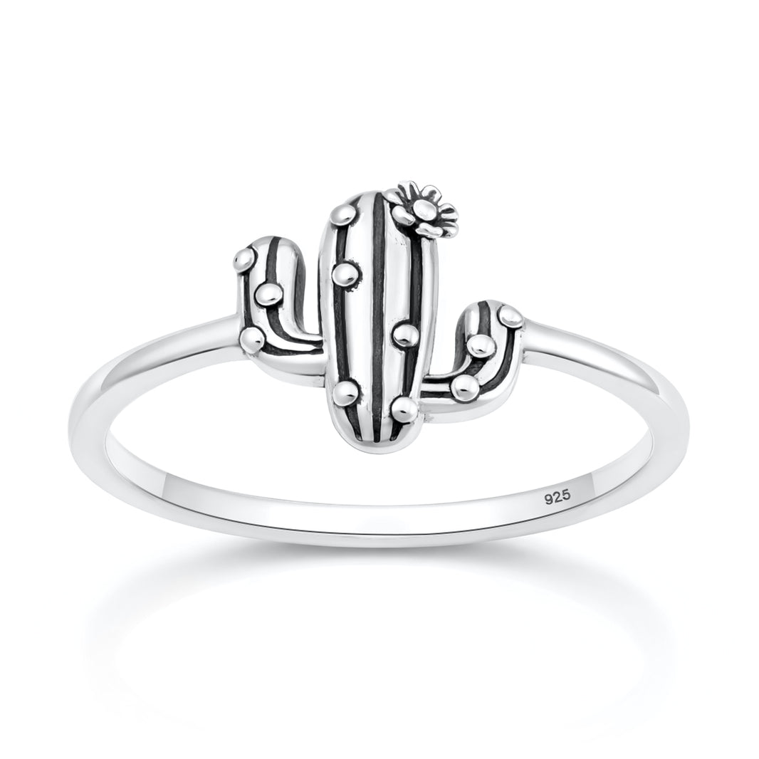 Silver Ring - Cactus