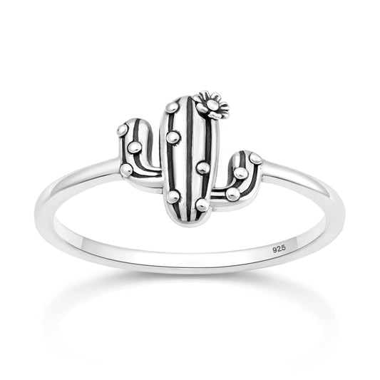 Silver Ring - Cactus