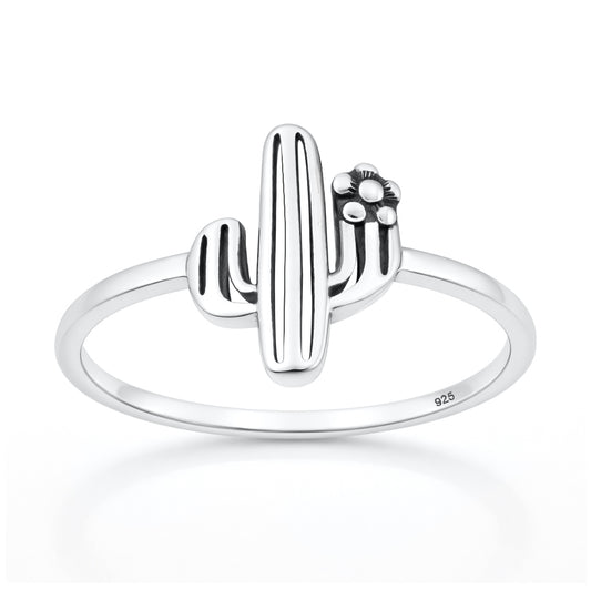 Silver Ring - Cactus