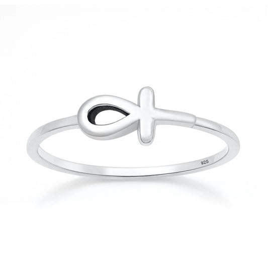 Silver Ring - Ankh