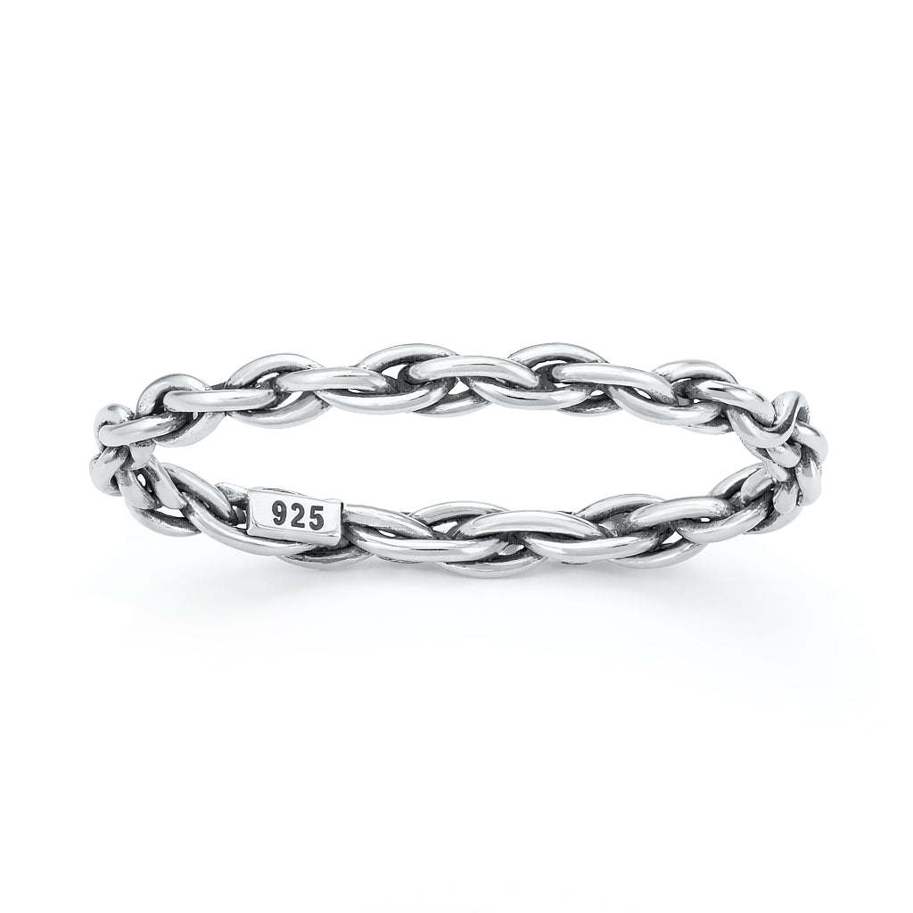 Silver Ring - Chain