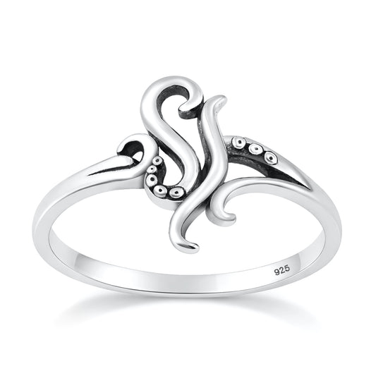 Silver Ring - Tentacles