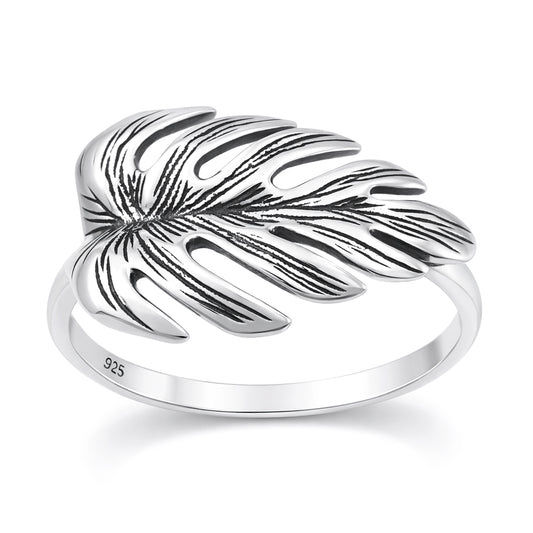 Silver Ring - Plant