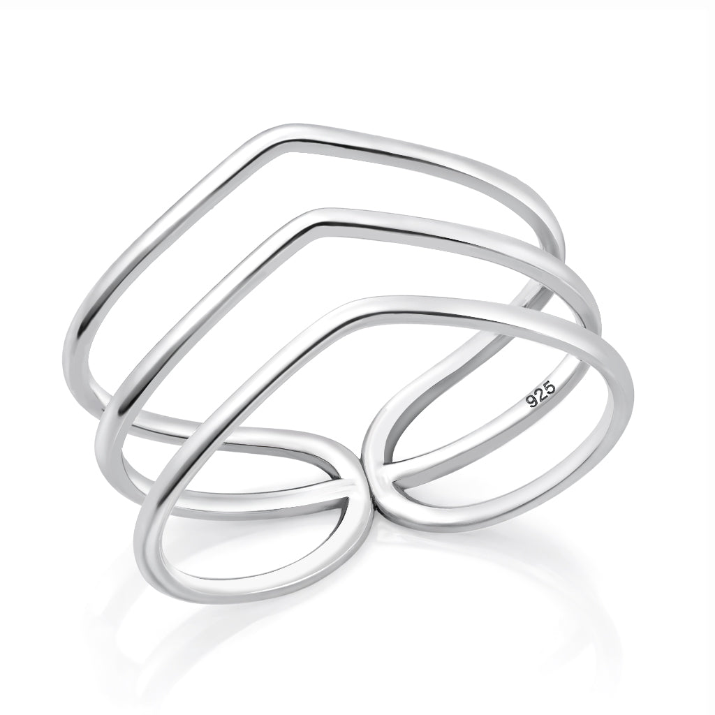 Silver Ring - Stacked