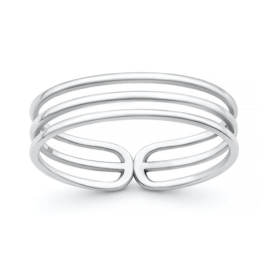 Silver Ring - Triple Band