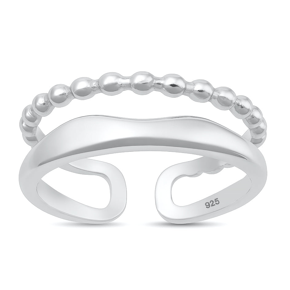 Silver Ring - Double Band