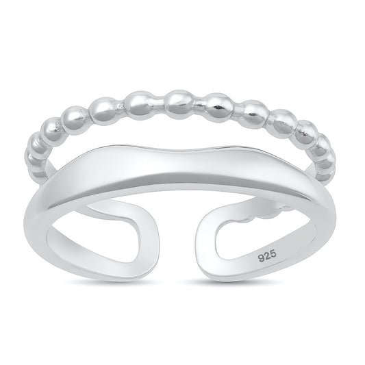 Silver Ring - Double Band