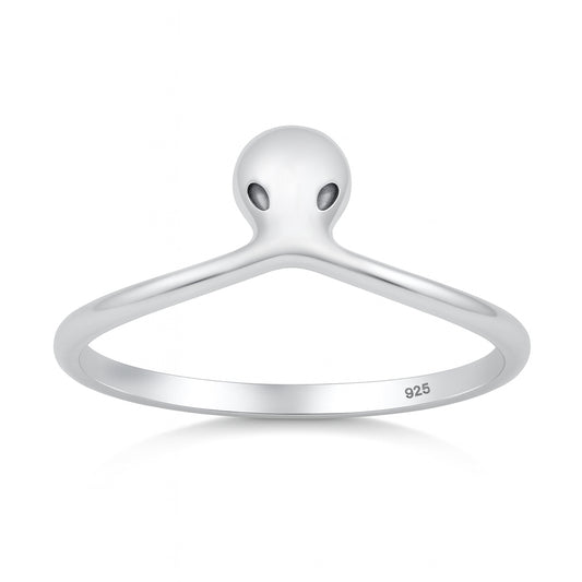 Silver Ring - Alien