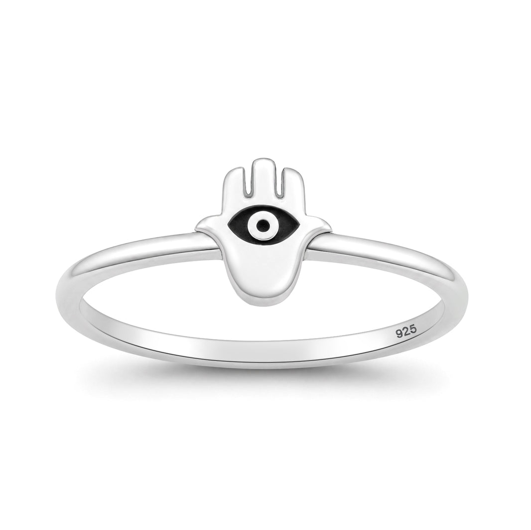 Silver Ring - Hamsa