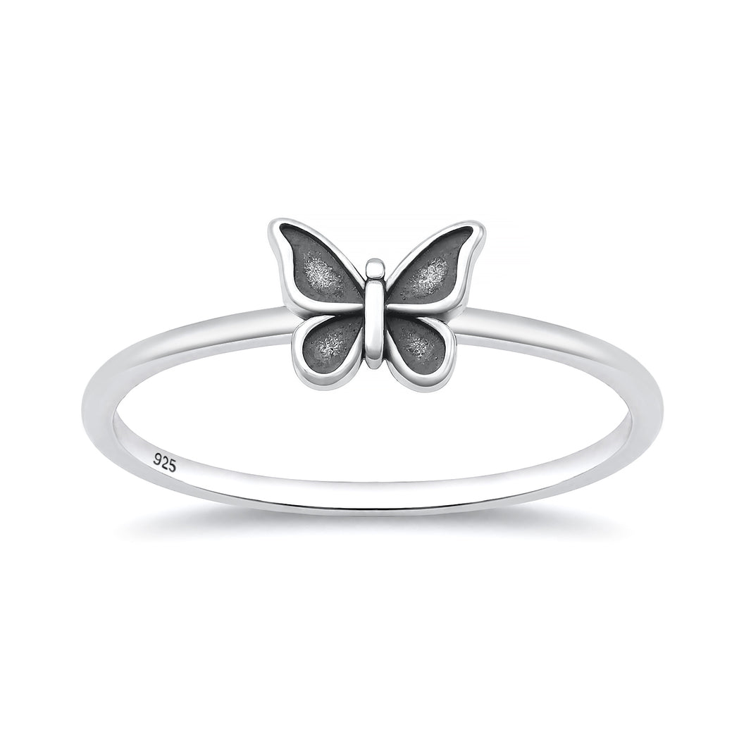 Silver Ring - Butterfly