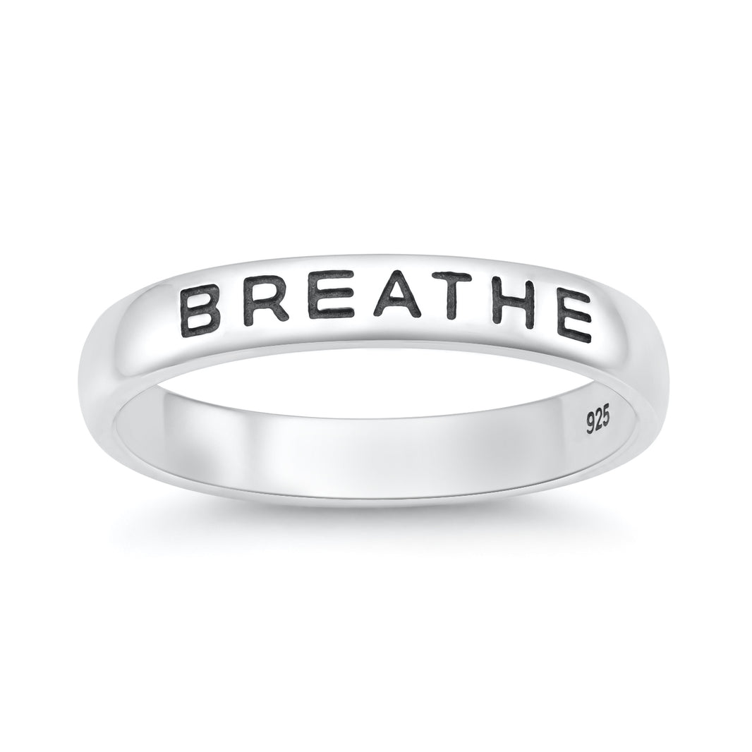 Silver Ring - Breathe