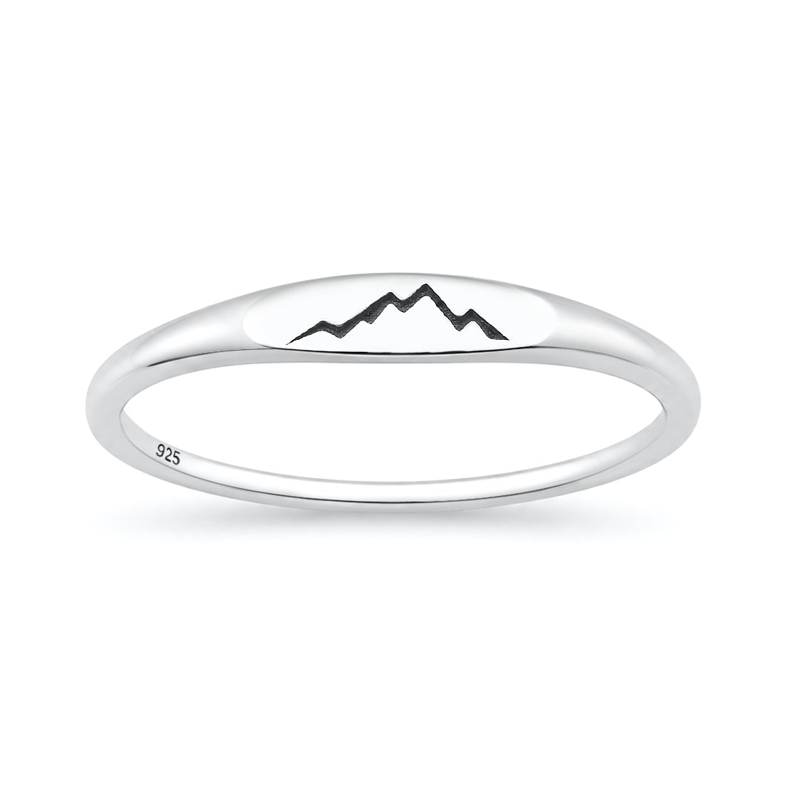 Silver Ring - Mountains