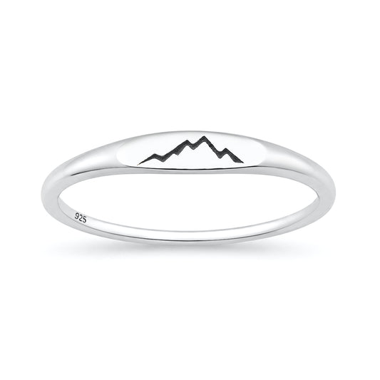 Silver Ring - Mountains