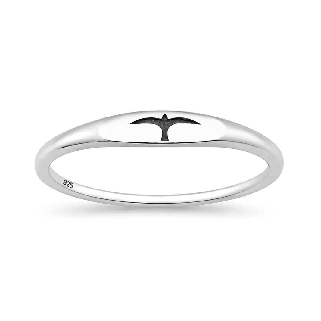 Silver Ring - Bird