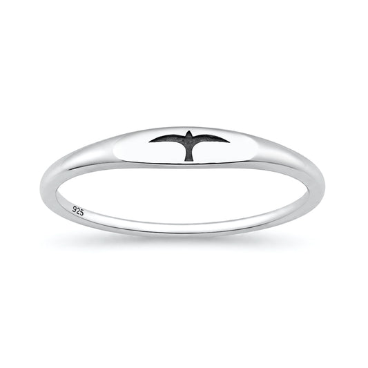 Silver Ring - Bird