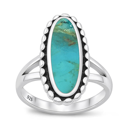 Silver Stone Ring
