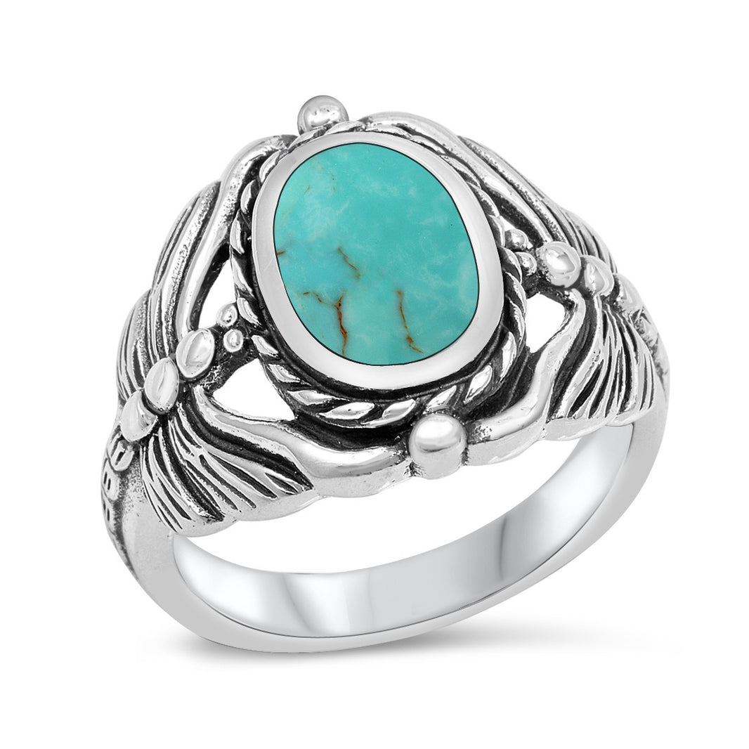 Silver Stone Ring