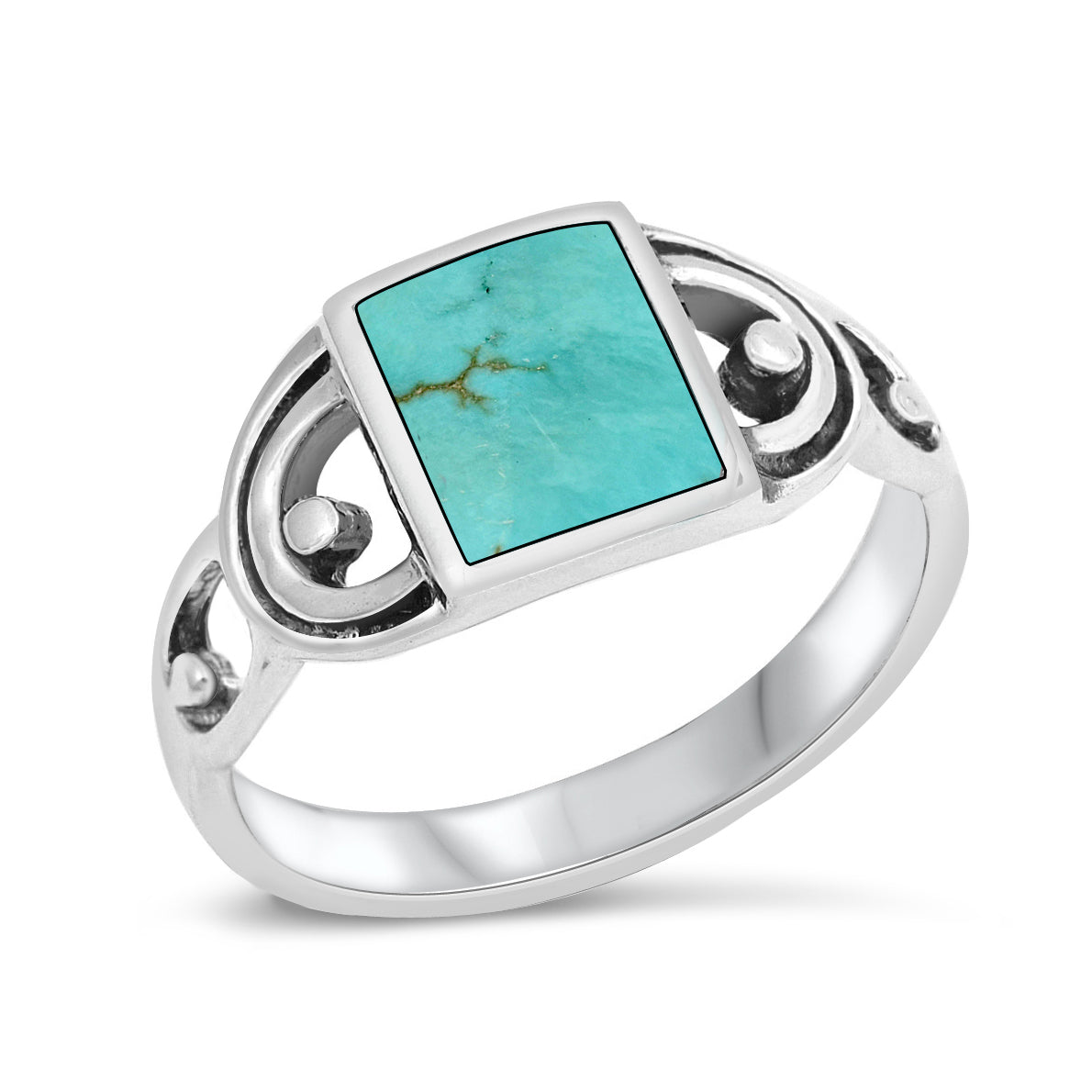Silver Stone Ring